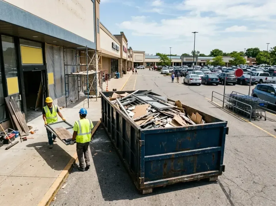retail-store-renovation-debris-003 — frequently asked questions, Roll-off Dumpster Rentals in Rockledge, FL